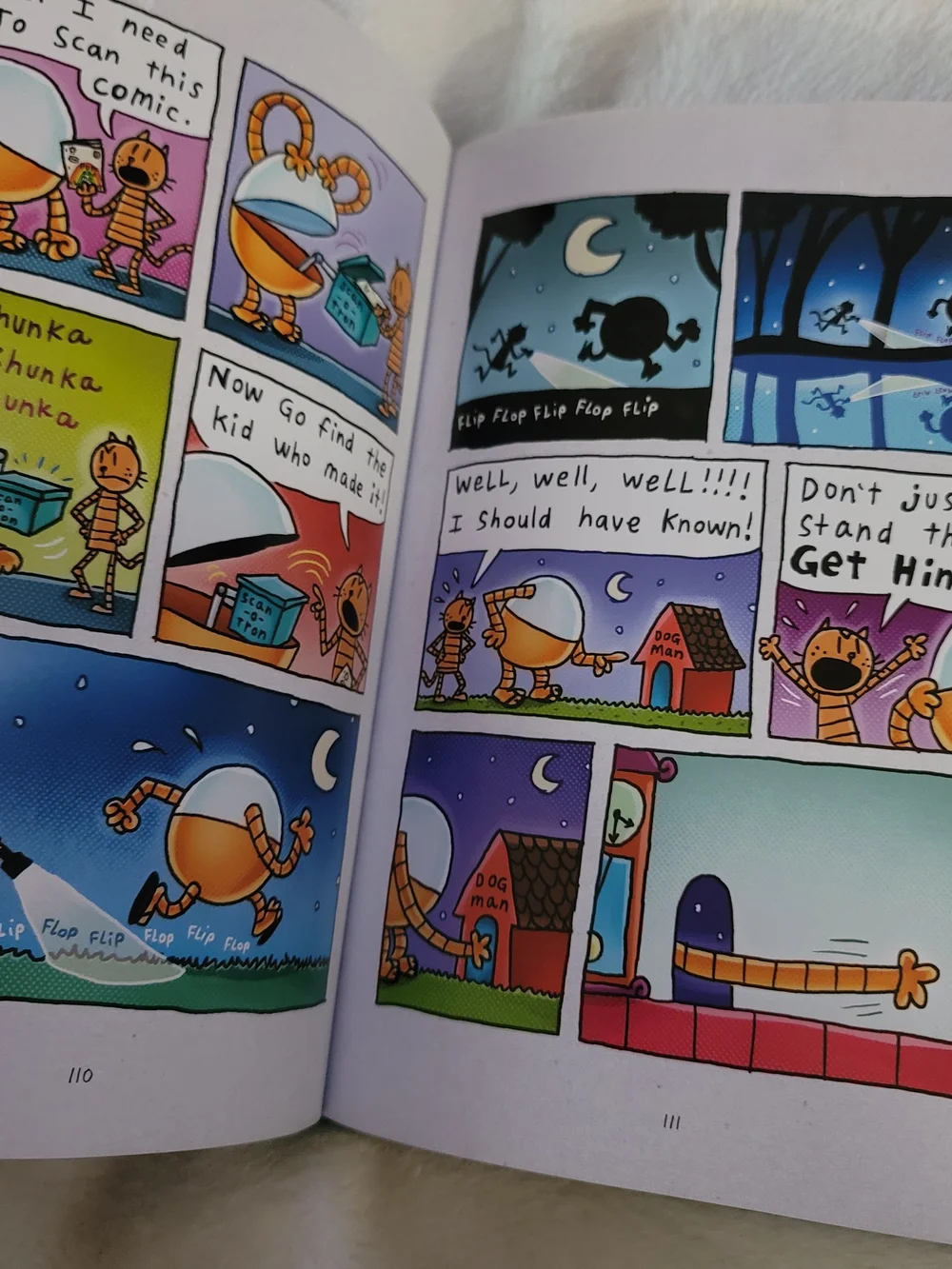 Scholastic Dog Man Hardcover A Tale Of Two Kitties EUC Book Comic